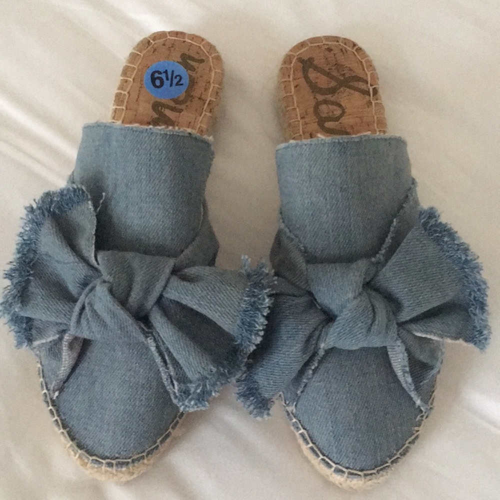 BRAND NEW Sam Edelman Denim Lynda Espadrilles